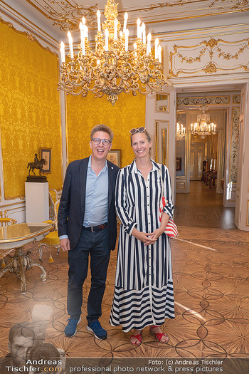Ausstellung Franz Hubmann - Albertina, Wien - Mo 05.07.2021 - Maxi BLAHA mit Freund Eberhard KOHLBACHER20
