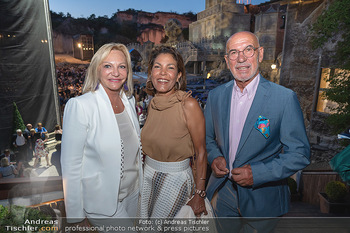 Premiere Turandot - Steinbruch St. Margarethen, Burgenland - Mi 14.07.2021 - Ingrid FLICK, Otto und Shirley RETZER180