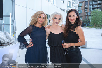 Mode Wien Magazin - Hotel Andaz, Wien - Di 20.07.2021 - Eser AKBABA, Tamara MASCARA, Tanja DUHOVICH1