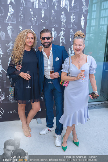 Mode Wien Magazin - Hotel Andaz, Wien - Di 20.07.2021 - Eser AKBABA, Mauro MALOBERTI,  Evelyn RILLE161