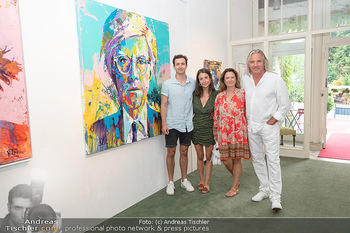 Icons of Pop and Street Art - Villa Bulfon, Velden - Do 22.07.2021 - Familie Künstler VOKA mit Petra VOGEL und Kindern Lenard und Se28
