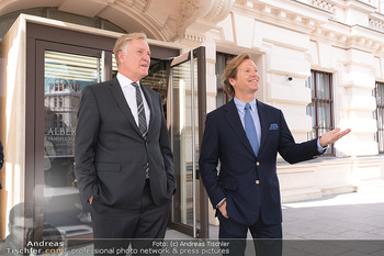 Sebastian Kurz Privatführung - Albertina, Wien - Mo 23.08.2021 - Trevor Dow TRAINA, Klaus Albrecht SCHRÖDER11