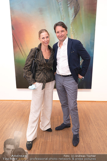 Ausstellungseröffnung Hubert Scheibl - Albertina, Wien - Mo 30.08.2021 - Gloria und Martin TRAXL4