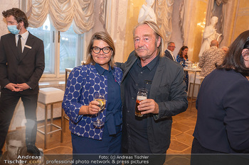 Ausstellungseröffnung Hubert Scheibl - Albertina, Wien - Mo 30.08.2021 - Lilli HOLLEIN, Hubert SCHEIBL52
