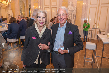 Ausstellungseröffnung Hubert Scheibl - Albertina, Wien - Mo 30.08.2021 - Martha JUNGWIRTH, Karlheinz ESSL53