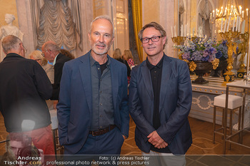 Ausstellungseröffnung Hubert Scheibl - Albertina, Wien - Mo 30.08.2021 - Erwin WURM, Hans-Peter WIPPLINGER62