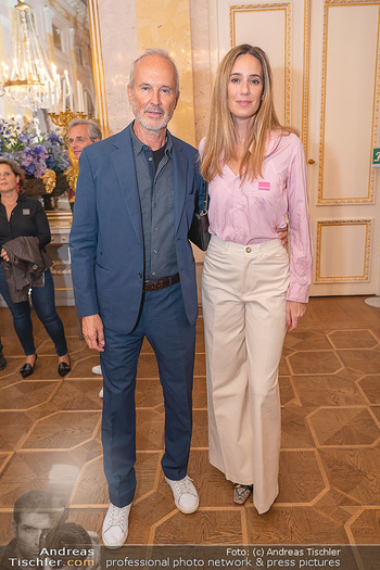 Ausstellungseröffnung Hubert Scheibl - Albertina, Wien - Mo 30.08.2021 - Erwin WURM, Elise MOUGIN63
