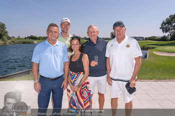 Promi Golfturnier - Diamond Country Club Atzenbrugg, NÖ - Mi 08.09.2021 - Manfred ZSAK, Marc JANKO, Romina COLERUS, Josef OISTRIC, Herbert5