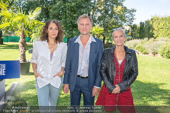 ORF Serienmontag Pressetermin - Interspot Filmstudios - Fr 10.09.2021 - Proschat MADANI, Robert STADLOBER, Kathrin ZECHNER2