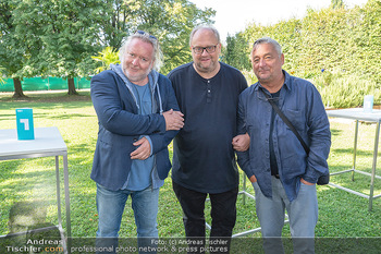 ORF Serienmontag Pressetermin - Interspot Filmstudios - Fr 10.09.2021 - Gregor SEBERG, Günther LAINER, Andreas VITASEK23