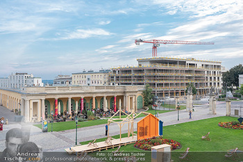 Herbstgold Festival Eröffnung - Schloss Esterhazy, Eisenstadt - Mi 15.09.2021 - Architektur alt und neu (Hintergrund Baustelle neues Hotel)33