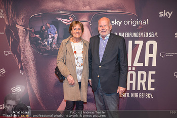 Ibiza Affäre Präsentation - Ottakringer Brauerei, Wien - Do 14.10.2021 - Manfred AINEDTER mit Ehefrau Miriam35
