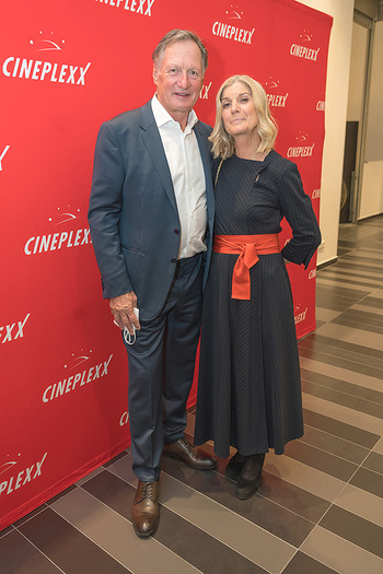 Kinopremiere ´Klammer - chasing the line´ - Cineplexx Milennium City, Wien - Mi 27.10.2021 - Franz und Eva KLAMMER39