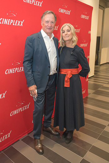 Kinopremiere ´Klammer - chasing the line´ - Cineplexx Milennium City, Wien - Mi 27.10.2021 - Franz und Eva KLAMMER40