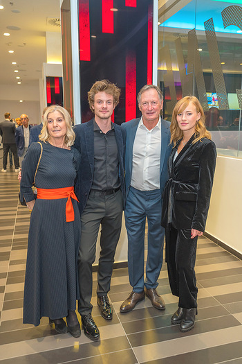 Kinopremiere ´Klammer - chasing the line´ - Cineplexx Milennium City, Wien - Mi 27.10.2021 - Julian WALDNER, Franz und Eva KLAMMER, Valerie HUBER51