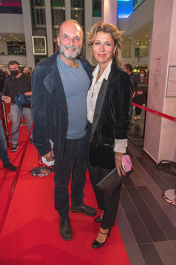 Kinopremiere ´Klammer - chasing the line´ - Cineplexx Milennium City, Wien - Mi 27.10.2021 - Caroline FRANK, Werner STRAKA74
