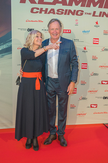 Kinopremiere ´Klammer - chasing the line´ - Cineplexx Milennium City, Wien - Mi 27.10.2021 - Franz und Eva KLAMMER75