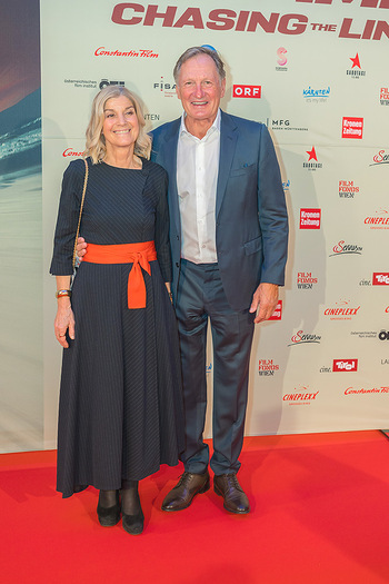 Kinopremiere ´Klammer - chasing the line´ - Cineplexx Milennium City, Wien - Mi 27.10.2021 - Franz und Eva KLAMMER77