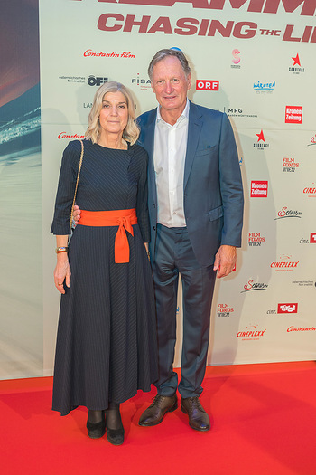 Kinopremiere ´Klammer - chasing the line´ - Cineplexx Milennium City, Wien - Mi 27.10.2021 - Franz und Eva KLAMMER78