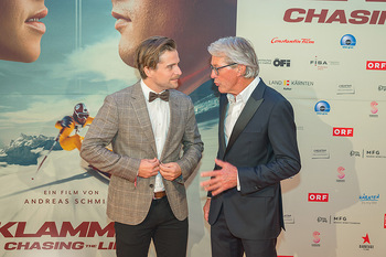 Kinopremiere ´Klammer - chasing the line´ - Cineplexx Milennium City, Wien - Mi 27.10.2021 - Raphael TSCHUDI, Bernhard RUSSI83