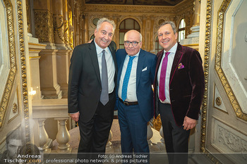 Goldenes Ehrenzeichen für Hans Staud - Burgtheater - Mo 08.11.2021 - Hans STAUD, Stefan SCHAUER, Karl-Heinz JOHNEN37