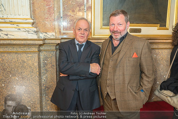 Goldenes Ehrenzeichen für Hans Staud - Burgtheater - Mo 08.11.2021 - Robert MEYER, Robert REINAGL50