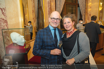 Goldenes Ehrenzeichen für Hans Staud - Burgtheater - Mo 08.11.2021 - Christian LERNER, Anna KARNITSCHER-WEIDINGER144