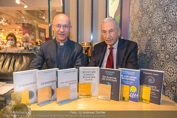 Johannes Huber Buchpräsentation - Thalia Wien - Mi 10.11.2021 - Johannes HUBER, Anton Toni FABER21