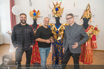 Pressekonferenz zu Nabucco - MQ Barocke Suiten, Wien - Do 18.11.2021 - Pepe CORZO, Thanassis DEMIRIS, Francisco NEGRIN54