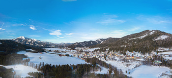 Luftbilder Mariazell - Mariazell - Do 27.01.2022 - Luftbilder Mariazell, Gemeindealpe, Ötscher, Erlaufsee16