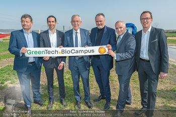 GreenTech BioCampus Opening - Seehof, Donnerskirchen - Di 29.03.2022 - Alexander VAN DER BELLEN, Hans Peter DOSKOZIL, Matthias GRÜN, S85