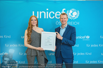 Barbara Meier Unicef Botschafterin - Unicef Büro, Wien - Mi 30.03.2022 - Christoph JÜNGER, Barbara MEIER1