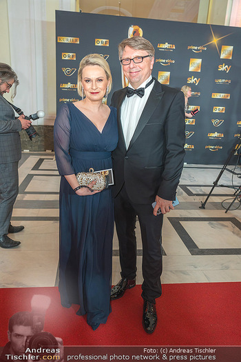 ROMY Gala 2022 - Hofburg, Wien - Sa 23.04.2022 - Lou Lorenz DITTLBACHER mit Ehemann Fritz DITTLBACHER133