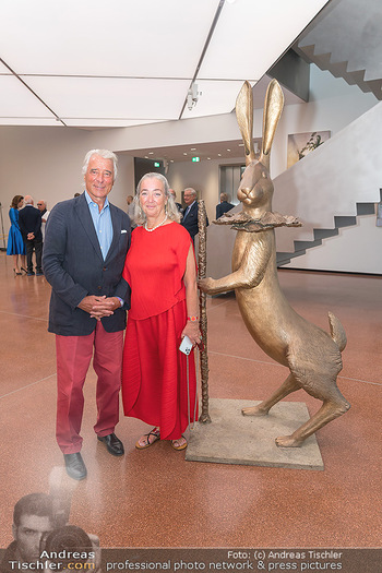 Eröffnung - Open Ausstellung - Heidi Horten Collection Museum - Do 02.06.2022 - Agnes und Peter HUSSLEIN14