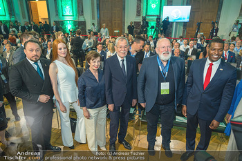 AWS Austria World Summit Klimakonferenz - Hofburg, Wien - Di 14.06.2022 - HALLMANN, MEIER, SCHMIDAUER, VAN DER BELLEN, TIMMERMANS, REGAN75