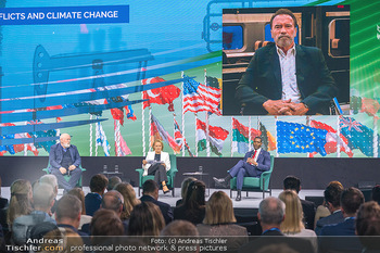 AWS Austria World Summit Klimakonferenz - Hofburg, Wien - Di 14.06.2022 - Arnold SCHWARZENEGGER über Video Streaming Livevideo116