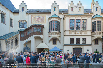 Sommernachtsgala - Schloss Grafenegg, Nö - Fr 24.06.2022 - VIP Empfang im Hof des Schlosses Grafenegg, Gäste, Cocktailempf61