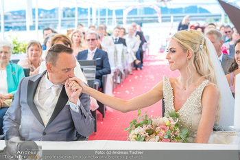 Hochzeit Heimo und Beatrice Turin - Admiral Tegetthoff, Wien - Sa 09.07.2022 - Brautpaar Beatrice (KÖRMER) und Heimo TURIN50