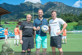 Samsung Charity Soccer Cup - Sportplatz Alpbach, Tirol - Mo 22.08.2022 - Konrad PLAUTZ, Ronny LEBER, Hannes EDER97