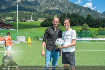 Samsung Charity Soccer Cup - Sportplatz Alpbach, Tirol - Mo 22.08.2022 - Florian TURSKY, Marvin PETERS102