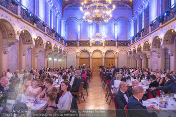 Emba - Austrian Event Hall of Fame - Palais Ferstel, Wien - Di 06.09.2022 - Festsaal, prunkvoll, Dinner, Event, runde Tische, Ambiente, Büh85