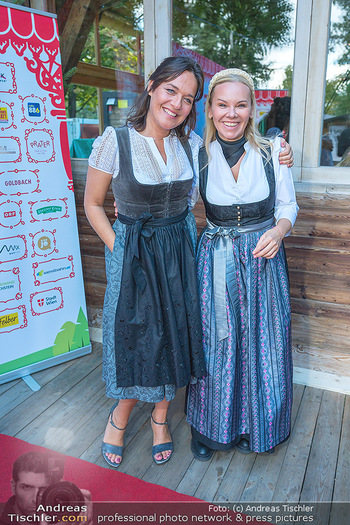 Kaiserwiesn Opening - Kaiserwiese beim Riesenrad, Wien - Do 22.09.2022 - Sylvia GRAF, Eva PÖLZL121