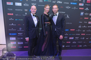 Schmuckstars Awards Gala 2022 - Ariana Event Halle - Sa 24.09.2022 - Christian LERNER, Kerstin und Manuel ORTLECHNER29