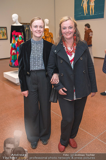 LOOK Ausstellungseröffnung - Heidi Horten Collection Museum - Do 20.10.2022 - Helga DRUML mit Tochter Franca16