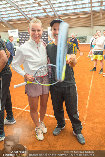 Rado Promis gegen Profis Tennis - Colony Tennisclub, Wien - So 23.10.2022 - Barbara Babsi SCHETT, Michael OSTROWSKI32