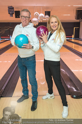 Sporthilfe Charity Bowling - Die Allee - Di 22.11.2022 - Peter STÖGER, Ulrike KRIEGLER1