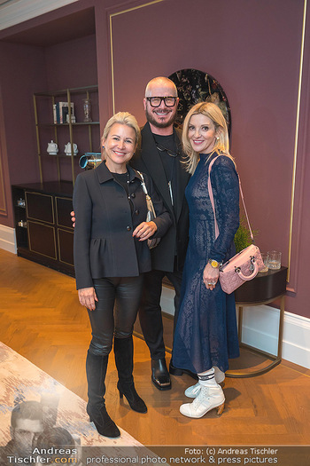 Haute Couture Award - Rosewood Hotel, Wien - Mo 16.01.2023 - Ursula SIMACEK, Billi THANNER, Wolfgang REICHL34