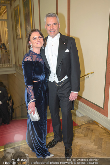 Philharmonikerball - Musikverein, Wien - Do 19.01.2023 - Karl NEHAMMER mit Ehefrau Katharina83