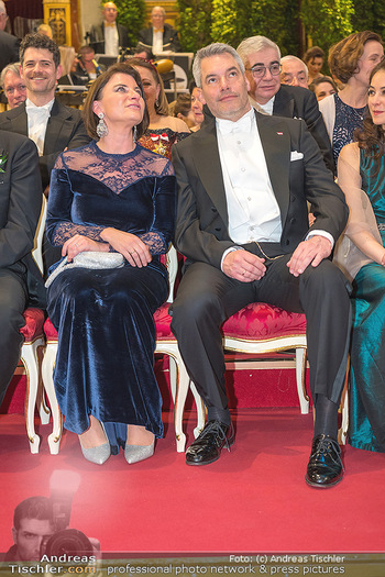 Philharmonikerball - Musikverein, Wien - Do 19.01.2023 - Karl NEHMANNER mit Ehefrau Katharina174