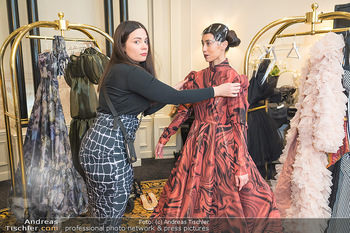 Couture Salon - Hotel Bristol, Wien - Do 26.01.2023 - Designerin Jennifer MILLEDER, Kiyoka HASHIMOTO3